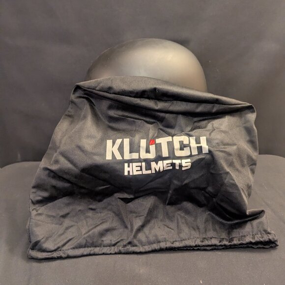 NEW Klutch K-10 Dot MATTE BLACK Motorcycle Helmet in size XL - Picture 7 of 8